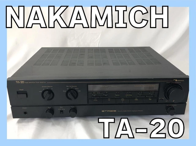 NAKAMICHI Stereo Receiver TA-20 Check only that the power is on.