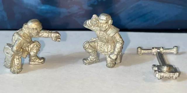 40k Imperial Guard Cadian Basilisk Crew/spotter Metal OOP Astra Militarium Lot#3 40k Imperial Guard Cadian Basilisk Crew/spotter Metal OOP Astra Militarium Lot#3