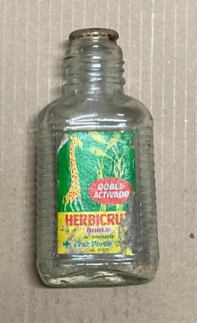 Botella Antigua Vacía Herbicida Herbicruz