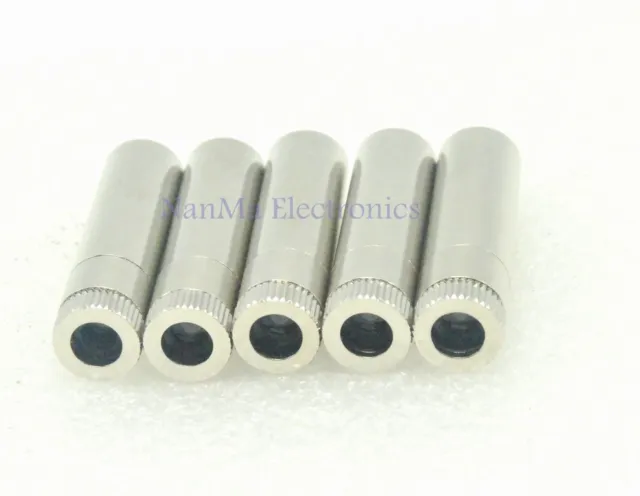 10pcs 12x40mm Metal Diode Housing Host for 5.6mm Lasers w 200nm-1100nm Lens