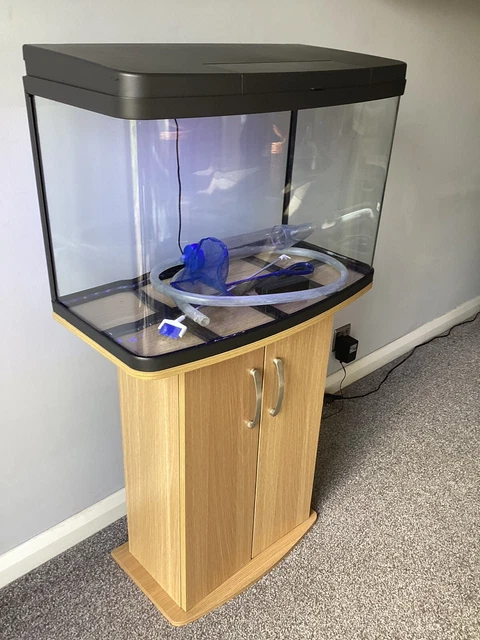 Love Fish Panorama / Interpet 64 Lt Fish Tank Aqurium & Stand