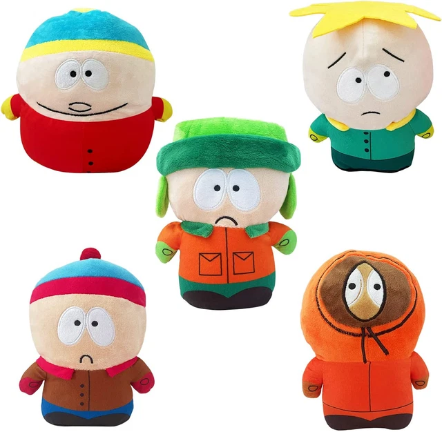 5Pcs South North Park Plush Toys, 8In Kyle Cartman Kenny Butter Doll Plush 5Pcs South North Park Plush Toys, 8In Kyle Cartman Kenny Butter Doll Plush