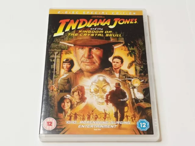 Indiana Jones and the Kingdom of the Crystal Skull (DVD, 2008)