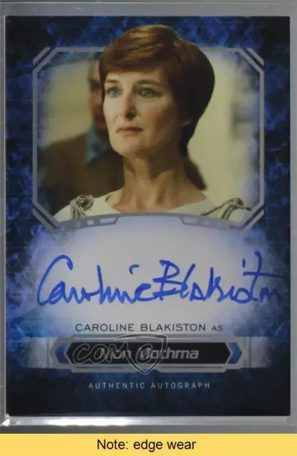 2016 Topps Star Wars Masterwork Caroline Blakiston Mon Mothma as Auto READ 1u6