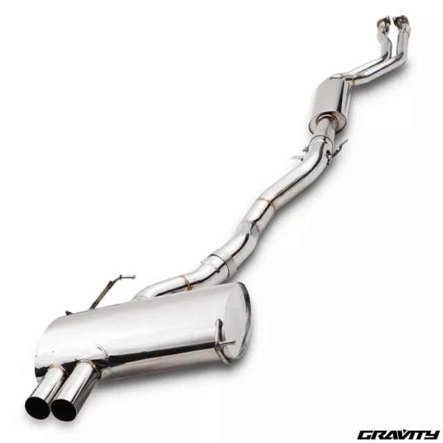 3" Stainless Cat Back Exhaust Sport System For Bmw Z4 E85 E86 2.5 3.0 N52 02-06