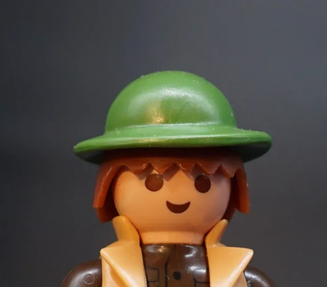Playmobil Hut Helm Mütze Grün Kleidung Mode Zubehör Nr. 12361