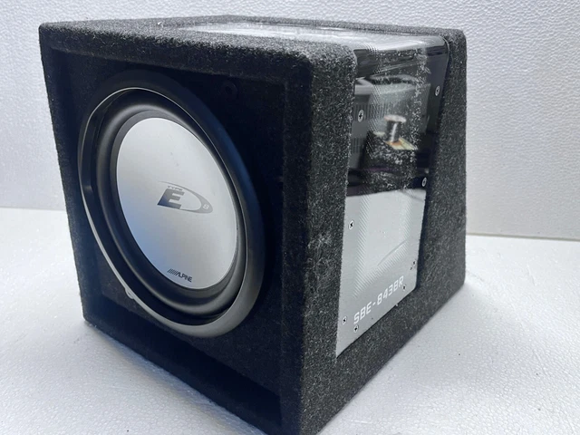 Subwoofer Alpine SBG-844BR Da 8'' - 400W Massimi, Cassa Bass Reflex Con Luce Blu - Foto 2