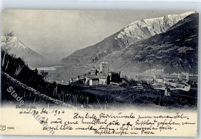 51396774 BELLINZONE Châteaux de Schwytz et Uri EUR 6,48 PicClick FR