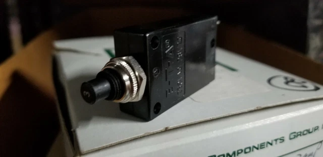 E T A Circuit Protection And Control 2 5700 IG1 K10 DD 30A, Circuit Breaker; Thermal; Threadneck Panel Mount; Screw Terminals; 30 Amps   Electronic Components - Foto 12