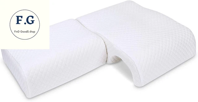 Memory Foam Pillow for Couples Adjustable Cube Cuddle Pillow anti Pressure
