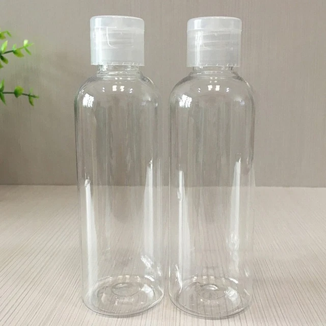 Recipiente líquido botella ligero loción transparente champú buena calidad