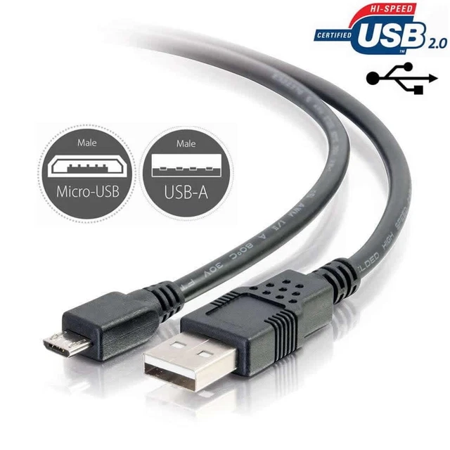 USB Charging  Cable Cord for HP Prime Graphing Calculator HSTNJ-BC01 484461AR