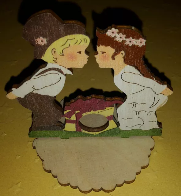 Geldgeschenk  Hochzeit   aus Holz