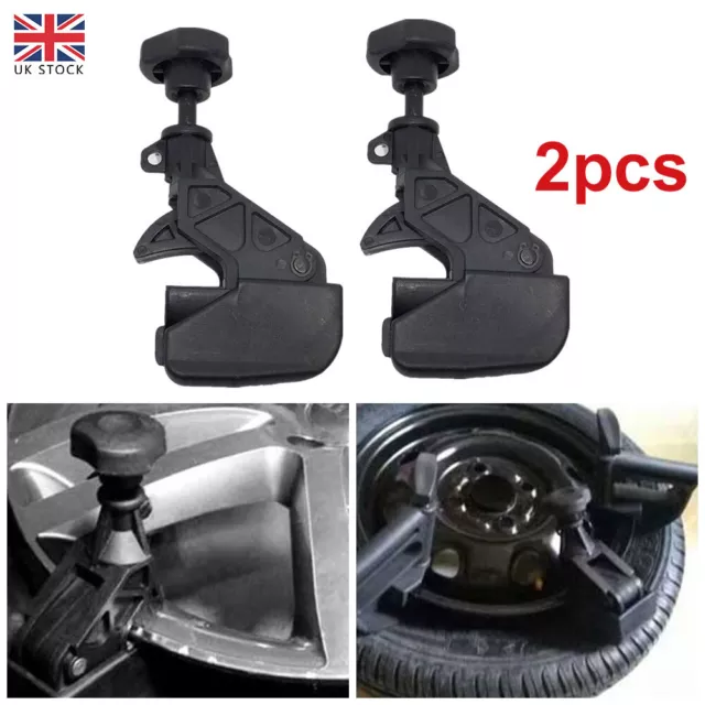 2x Car Tyre Changing Changer Bead Clamp Drop Center Tool Wheel Rim Clamp Tools