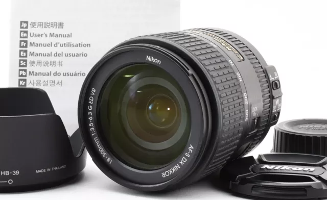 Nikon AF-S NIkkor 18-300mm f3.5-6.3 G ED VR Wide Zoom DX Lens [Near Mint] #1619A
