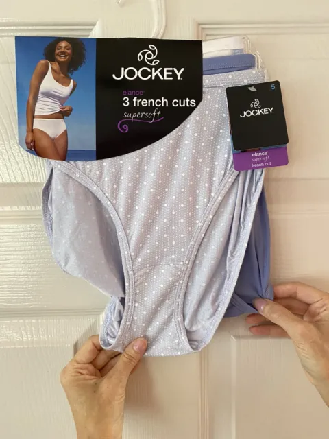 Jockey Women's 3 Pack Elance Supersoft Underwear French Cut
