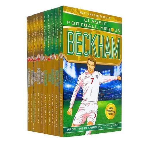 Classic Football Heroes Legend Series Collection 10 Books Set, Paperback NEW