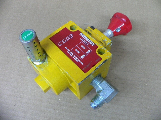 Numatics Vl32N04Y, Lockout Valve, Port Size: 1/2", Port Type: Npt, #254768