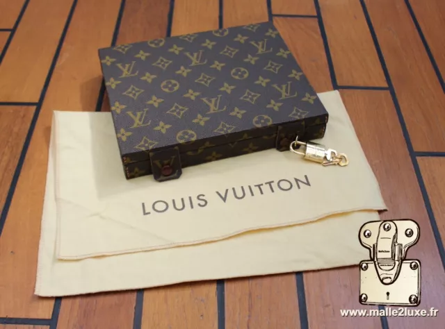LOUIS VUITTON (Louis Vuitton) Coffret 8 Montol Trunk Accessory Case Box  M47641 Monogram Brown Watch | eLADY Globazone