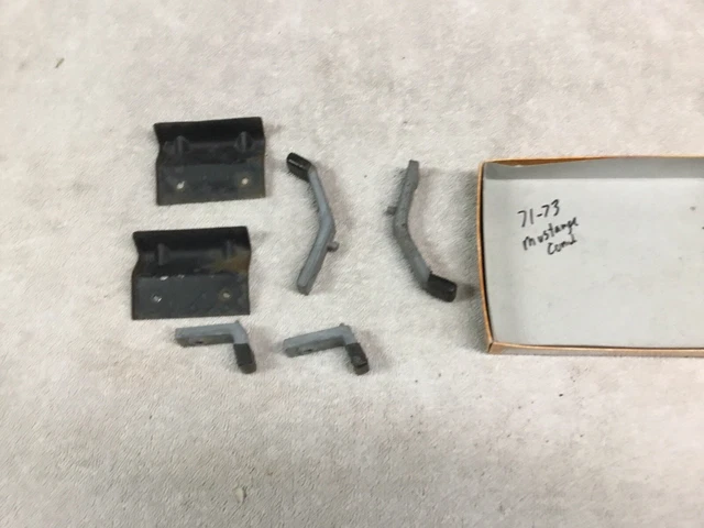 1971, 1972, Mustang convertible Rear Side window stops 1971, 1972, Mustang convertible Rear Side window stops