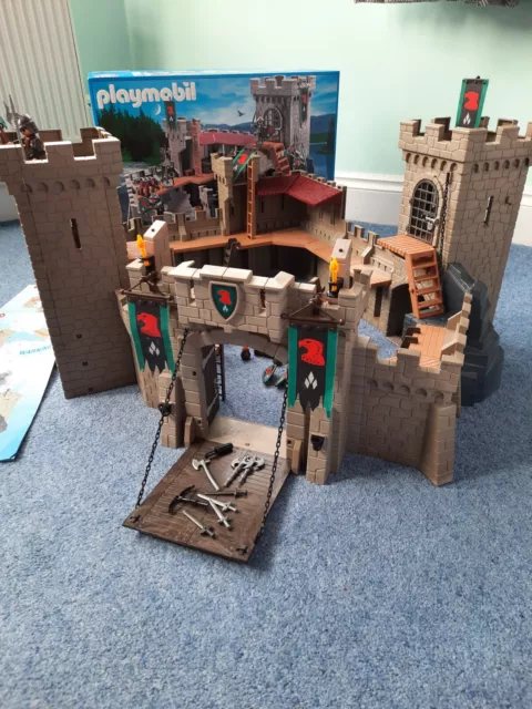 PLAYMOBIL 4866 FALCON Knights Castle with extra tower Boxed VGC Xmas EUR 57 91 PicClick ES