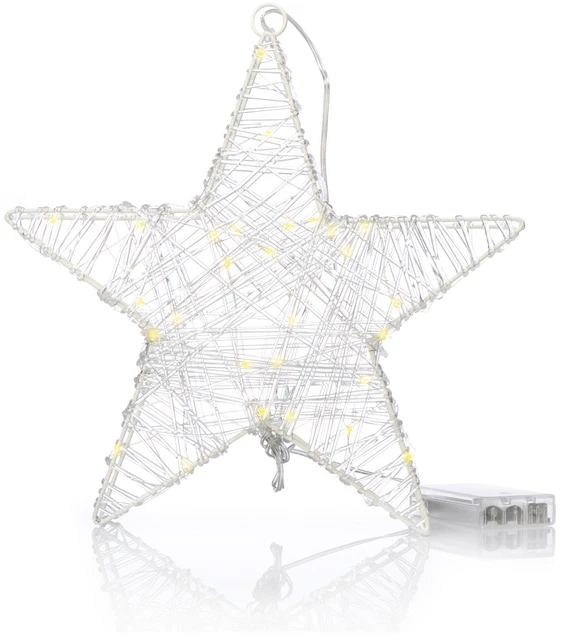 Weihnachtsstern mit Timer-Funktion - LED Stern als dekorative Beleuchtung zu