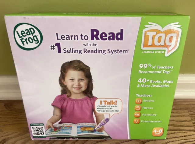 LeapFrog TAG Learning System Purple NEW Sealed Box 2011