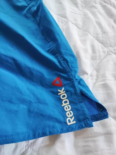 Reebok Shorts Men’s Size Medium Blue Activewear / Running Shorts 2