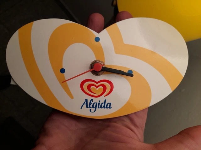 gelati-algida-insegna-orologio-logo-cuore-completo-originale-funziona
