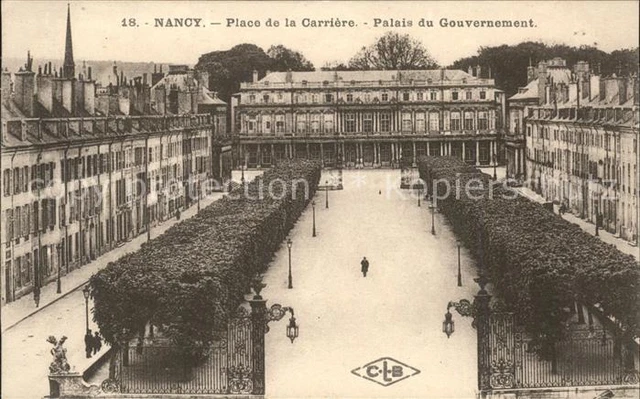 11611690 Nancy Lothringen Place de la Carriere Palais du Gouvernement Nancy