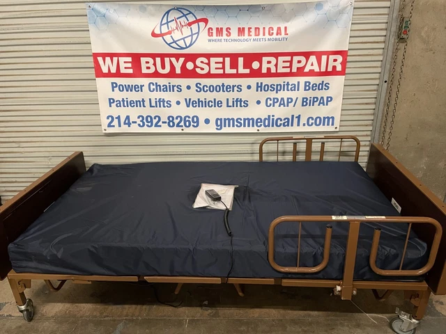 Dalton Medical Heavy Duty Bariatric Hospital Bed - Brown