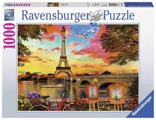 Ravensburger 15168 - Abendstimmung in Paris, Puzzle, 1000 Teile|ab 14 Jahren