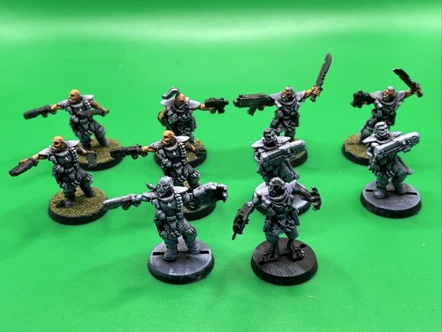 10 SPACE WOLVES SCOUTS Metal Marines Wolf Guard Army Painted 40K 10 SPACE WOLVES SCOUTS Metal Marines Wolf Guard Army Painted 40K