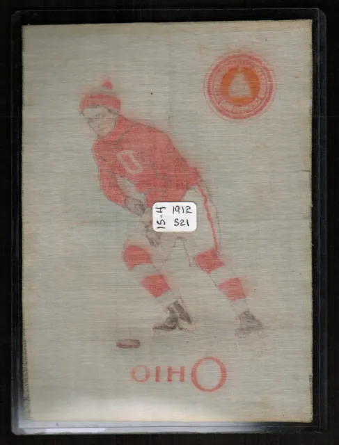 S21 OHIO STATE UNIVERSITY HOCKEY Large Murad College Series Tobacco Silk 2