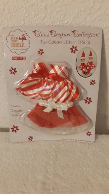 Target Exclusive Elf on the Shelf Christmas Claus Couture Two Skirts Collection