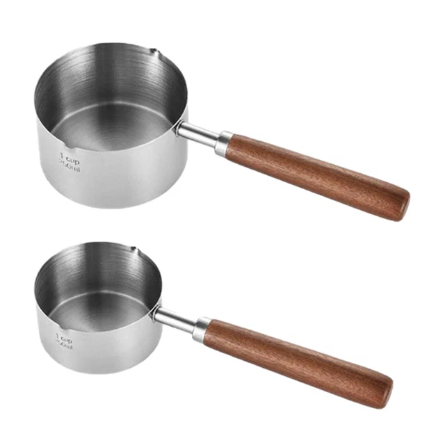 Small Butter Warmer Oil Melting Cooking Pot Small Saucepan for Home RV Travel