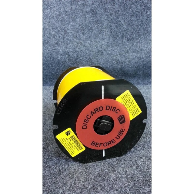 Brady Permanent Adhesive Vinyl Label Tape for B30 Printers 4" Yellow 100'