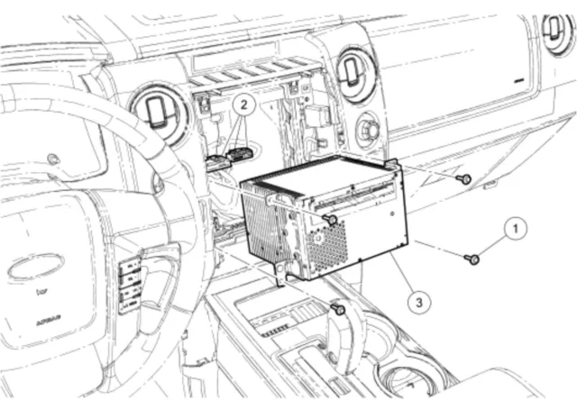 Ford ACM Radio CL3T-19C157-BB CL3T-19C157-AA BL3T-19C107-BB AM FM Repair Service 2