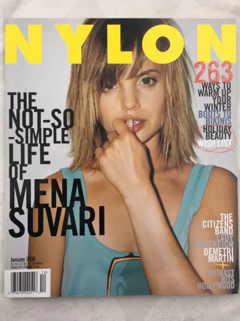 Nylon Magazine  - Dec 2005 -  Mena Suvari - Outkast - The Citizens Band