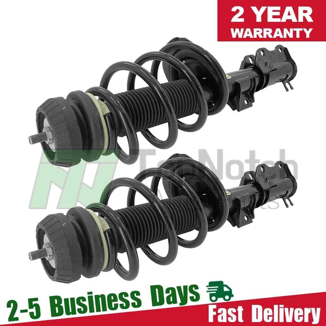 Front Shock Absorber Kit (Pair) For Vauxhall Combo 2004+ - Gas Charged Suspension Dampers