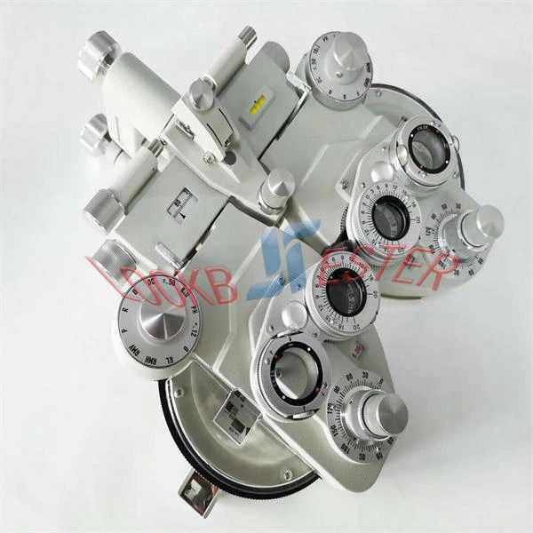 Minus Manual Phoropter Vision Tester Optometry Refractor Creamy White Color NEW