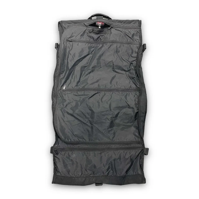 Vintage TUMI Alpha Bifold 24" Large Garment Bag Black Ballistic Nylon USA Made 3