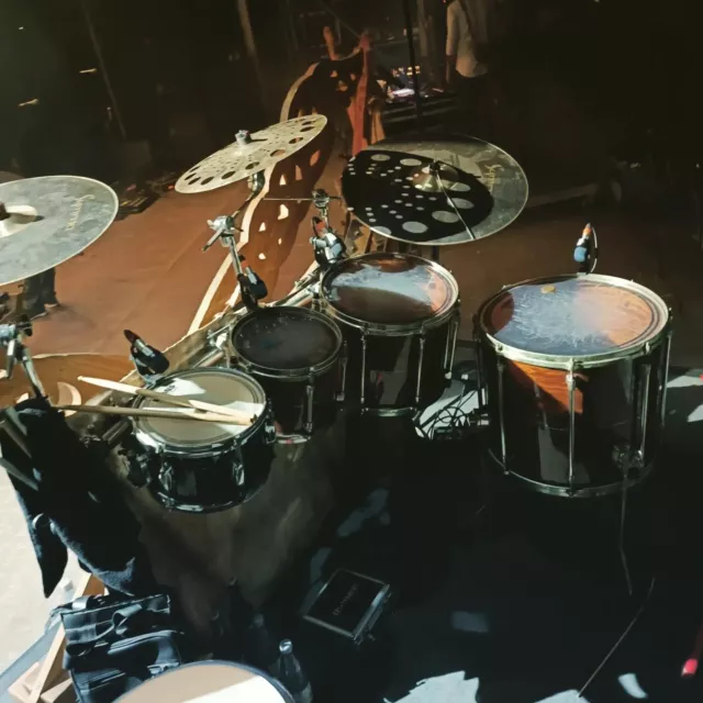 TAMA Bubinga Omnitune Rarität Live bei FAUN gespielt 10"; 14"; 18" + Rack Snare