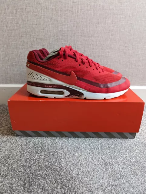 VINTAGE 2015 NIKE Air Max BW Ultra Mens Trainers UK10 Red White