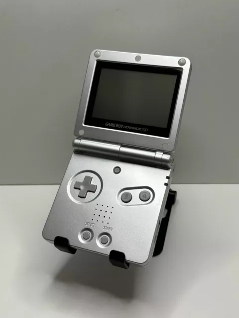 Nintendo Game Boy Advance SP Konsole Silber GBA AGS-001, getestet ⚡BLITZVERSAND⚡