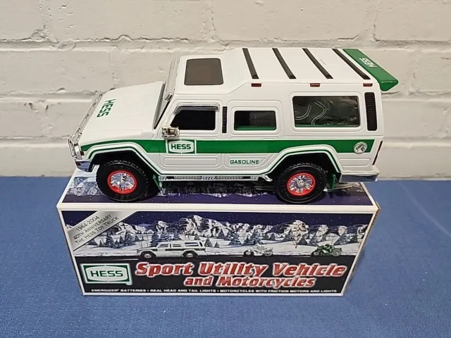 Vintage 2004 Hess Suv & Motorcycles ● 40Th Anniversary Edition ● New In Box