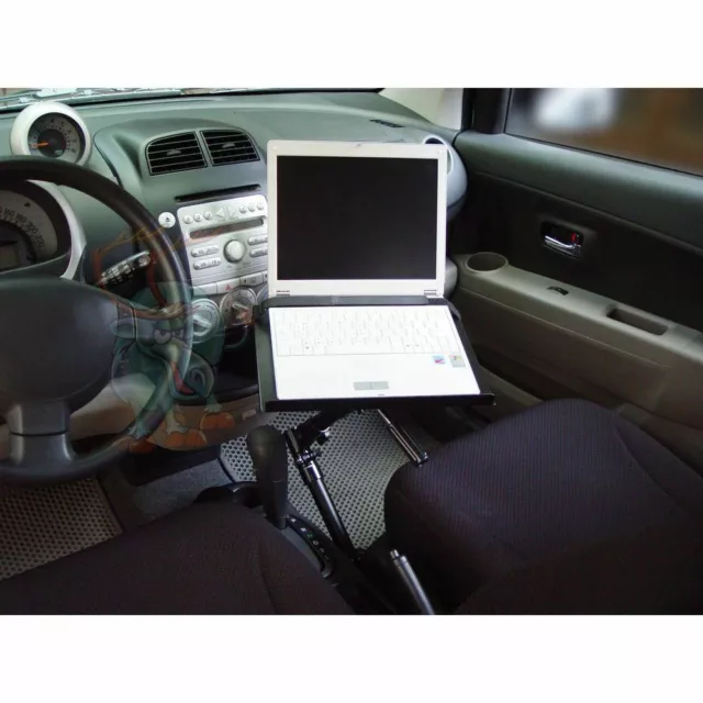 VOITURE AUTO CAMION support d'ordinateur portable siège passager stable  aluminium EUR 119,90 - PicClick FR