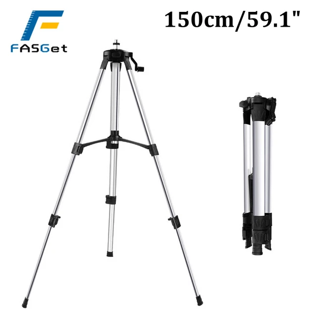 1.5m Baustativ Laserstativ Nivelliergerät Laser Stativ Nivellierstativ Stat