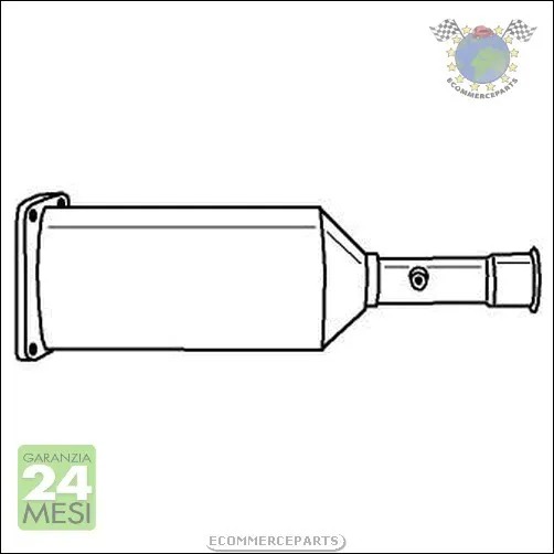 Filtro antiparticolato FAP Sigam per CITROEN C8 FIAT ULYSSE LANCIA PHEDRA PEUGE