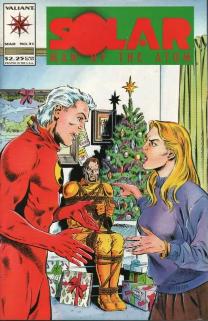1994 March Solar Man of the Atom Valiant Comic Book #31
